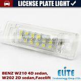 LED License Plate Light for W203 5D,W211,W219,W204, W204 5D,W212,W216,W221 thumbnail-5