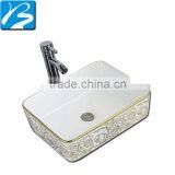 2016 Cheap Fashion Color Single Hole Color Ceramic Hand Wash Basin thumbnail-1