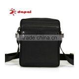 Twill Leather Mens Business Bag Black Fashion Shoulder Bag thumbnail-3