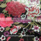 Japanese Style Vintage Flower Print Chiffon Fabric for Women Dress Sandal thumbnail-5