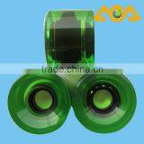 Wholesale Led Clear pu Skateboard Wheels 70x51mm thumbnail-2