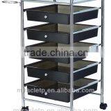 12 Black Plastic Drawer Organizer Cabinet thumbnail-2
