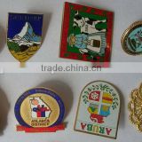 2015 Wholesale souvenir hard enaml badge pin