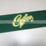 Eco-Friendly Soft Silicone PVC Logo Bar Rail Mats thumbnail-2
