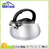 Easy pouring non electric whistling water kettle stainless steel jug pour over induction kettle