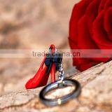 Red High Heel Custom Keychain, Manufacture Make Custom Keychain, Wholesale Custom Made Keychain Manufacture thumbnail-2