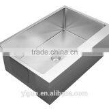 Apron Sink, Farm Sink, Handmade Fabricated Sink thumbnail-1