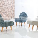 Small solid wood legs Sofa Chair with Foam Sofa Sets