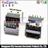 High Quality Double-deck Usb 2.0 A Female Connector thumbnail-3
