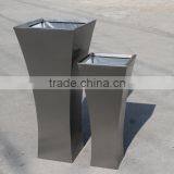 Fashion Design Stainless Steel Bonsai Container and Flowers Pots thumbnail-3