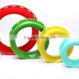 Colorful Plastic Empty Hand Caster Spool