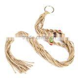 Plant Hanger Macrame for Indoor Outdoor Balcony Ceiling Patio Deck Round and Square Pots thumbnail-1