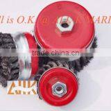 Knotted Wire Cup Brush thumbnail-2