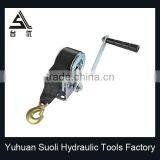 Manufacturing 1200lbs Galvanized Manual Scraper Winch With Strap thumbnail-4