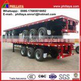 Good Container Flatbed Trailer / Flat Body Truck / 40ft Container Trailer Price thumbnail-5
