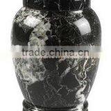 NATURAL STONE BLACK ZEBRA MARBLE URNS thumbnail-5