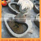 Natural Granite Water Fountain With Doll thumbnail-1