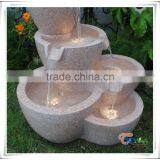 Beautiful LED Light Resin Water Feature Outdoors Fountain thumbnail-3