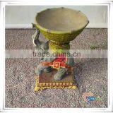 Popular Fiberglass Indoor Thailand Elephant Statue for Sale thumbnail-3