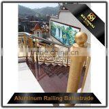 Indoor Decorative Aluminum Stairs Railing thumbnail-4