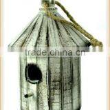 Wooden Printed Bird House thumbnail-1