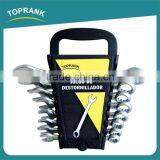 8pcs Different Sizes Universal Combination Ratcheting Wrench Set thumbnail-1