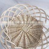 Sets Decorative Disposable Wicker Round Basket Tray thumbnail-3