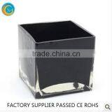 Square Unique Glass Vases Candle Holders Glass for Homedecoration thumbnail-6