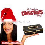 Ancient Western Style Christmas Gift Set -PU Leather Rectangular Tissue Box M-2A-2(PW-56), thumbnail-1