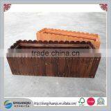 Handmade and Painted Fence Shape Wooden Flower Planter thumbnail-1