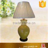 Ginger Jar Yellow Ceramic Table Lamp thumbnail-4