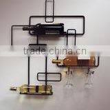 Wall Mount Wine Rack Holder Storage Holds 9 Bottles thumbnail-6