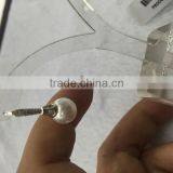 Wholesale 8-8.5 mm White Akoya Pearl Jewelry Earrings thumbnail-2