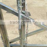 Heavy Duty METAL Steel Adjustable Wood CHAINSAW Sawhorse Log Saw Horse With Serrated Grip thumbnail-4