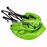 Folding Steel Frame Quailted Fabric Coloful Camping Moon Chair thumbnail-4