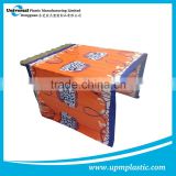 One time used plastic LDPE printed table cloth for party
