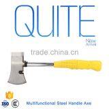 Hatchet Multi-purpose Stainless Steel Hatchet With Rubber Handle