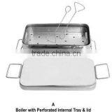 Boiler With Lid & Perforated Internal Tray and Hooks thumbnail-1