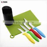 51005 5pcs Non-stick Knife With pp Stand thumbnail-3