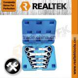 5Pcs Ratchet Ring Spanner Set