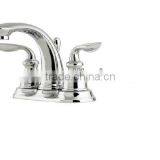 Dual Handle Roman Tub Filler Faucet Less Valve and Diverter thumbnail-5