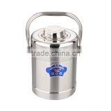 Guangzhou Manufacture Supplier OEM Insulated Ice Bucket Stainless Steel Ice Bucket With Lid thumbnail-4