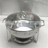 6L Popular Round Stackable Stainless Steel Buffet Chafing Dish thumbnail-4