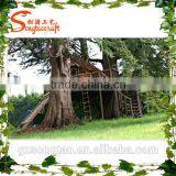 High-level Design Outdoor Artificial Tree House Artistic Simulation Artificial Tree House thumbnail-5