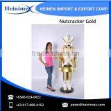 Decorative Nutcracker Gold Statue - Perfect Gift Option thumbnail-6