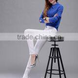 Fashion Wholesale Young Sex Girls Ladies Seamless Jean Leggings Women High Waist Jenas Pencil Pants thumbnail-4