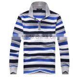 Custom New Design Colorful Men Long Sleeve Polo t Shirt Factory thumbnail-6