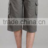 Man Shorts, MTM Service, Light Gray Cargo Shorts thumbnail-1