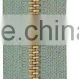 5# Brass Close End Zipper Auto-lock Slider thumbnail-1