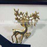 New Design Alloy Bird Pin Brooch With Beads Tassels thumbnail-6